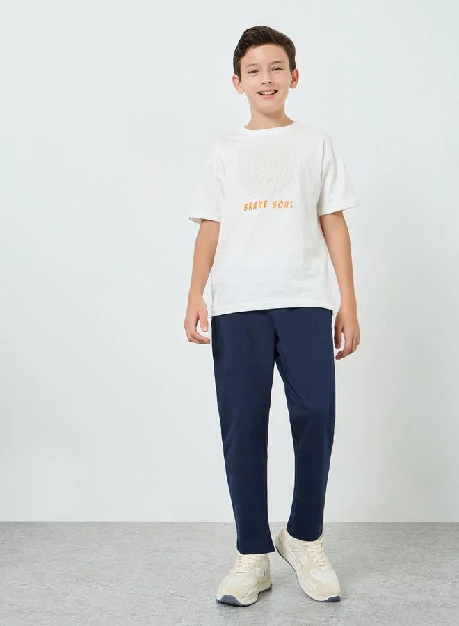 ستايلي جوغر بأرجل مستقيمة